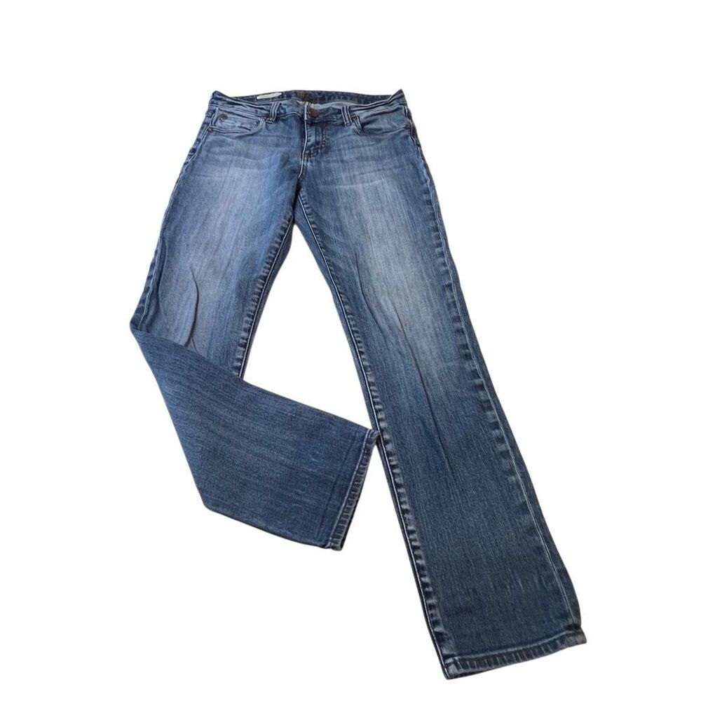 KUT From The Kloth Women's Straight Leg Catherine Boyfriend Jeans Blue Size 6